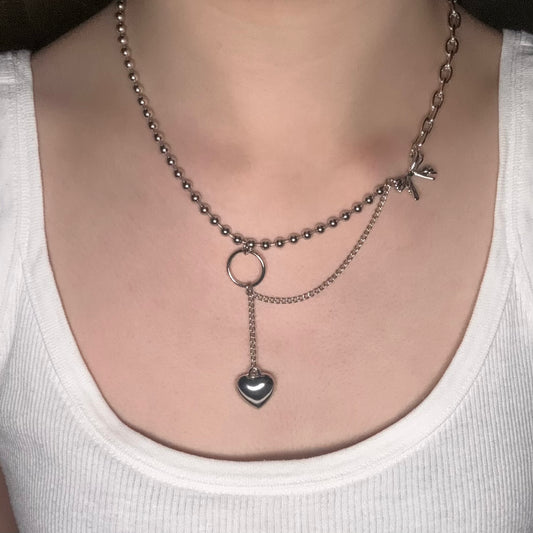 Ribbon Necklace ⋆𐙚₊˚⊹♡
